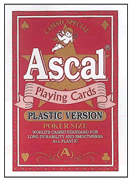 ASCAL plastic playing cards